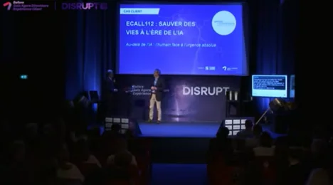 Les Conférences du Before Disrupt - ECall112 : Sauvez des vies à l'air de l'IA [Union des Assisteurs]