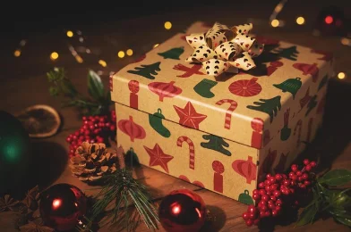 Expérience "cadeaux secrets Santa de Noël" !