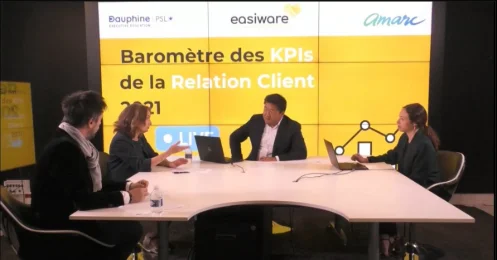 Restitution du baromètre des KPIs de la Relation Client par Easiware, l’Université Paris-Dauphine et l’AMARC